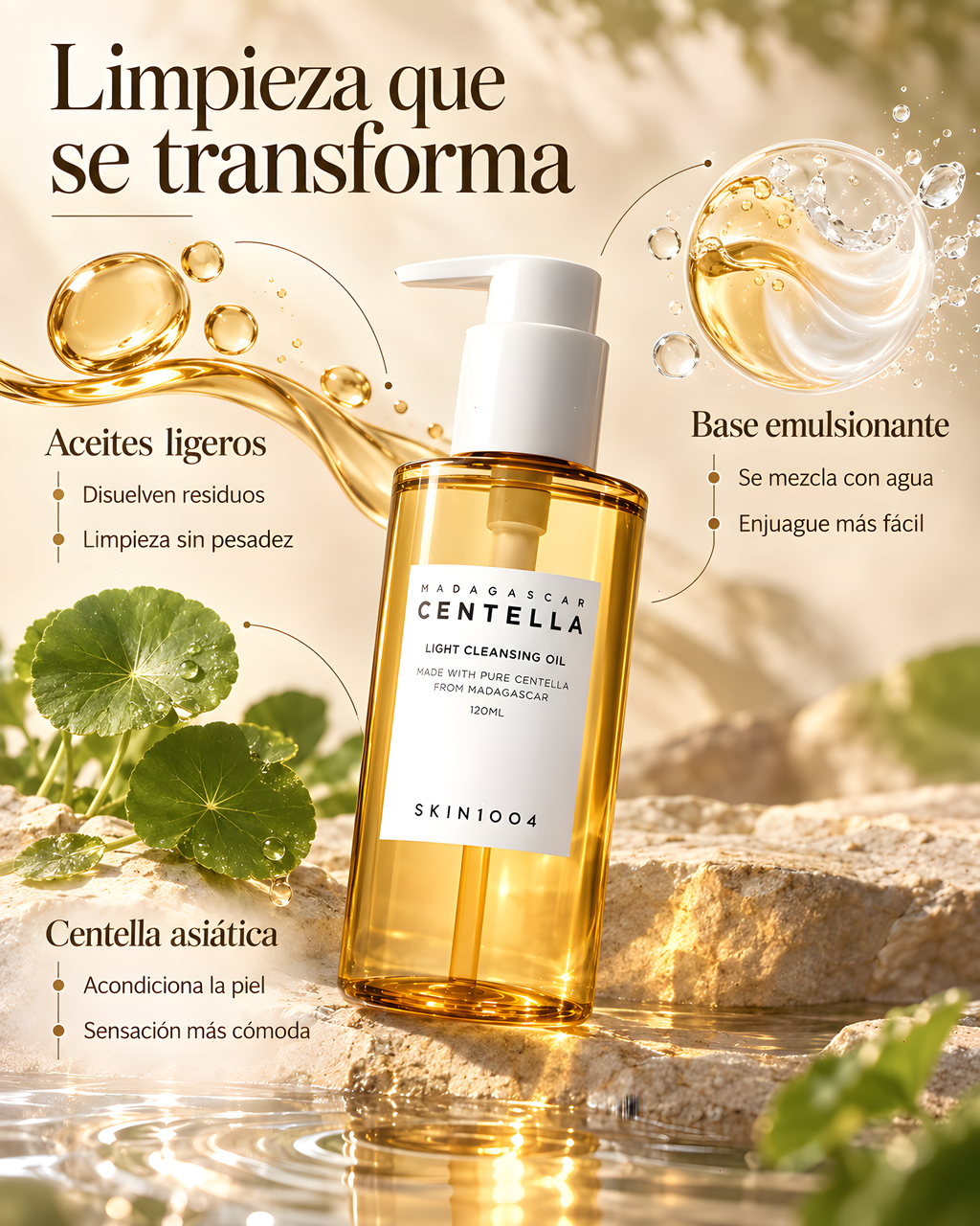 SKIN1004 Madagascar Centella Limpiador Facial